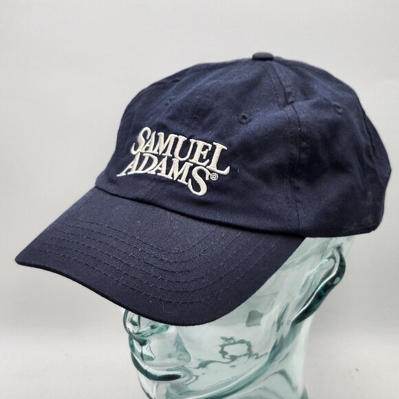 Samuel Adams Navy Blue Adjustable Baseball Cap With Owner Embroidery On Back - Picture 3 of 11